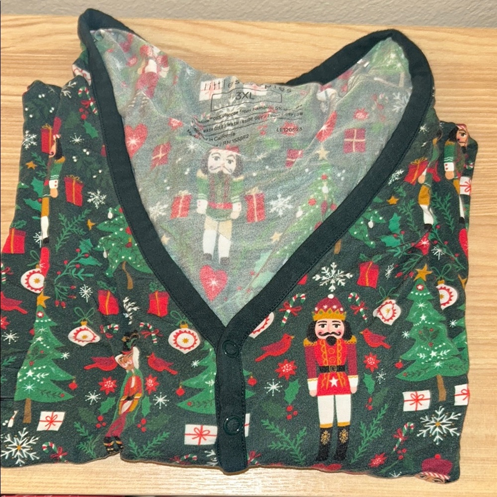 Little Sleepies Nutcracker Christmas Pajamas